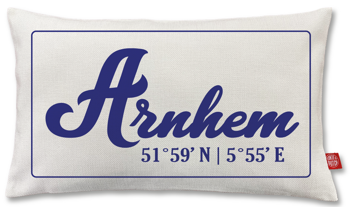 ARNHEM Kussen Donker Blauw