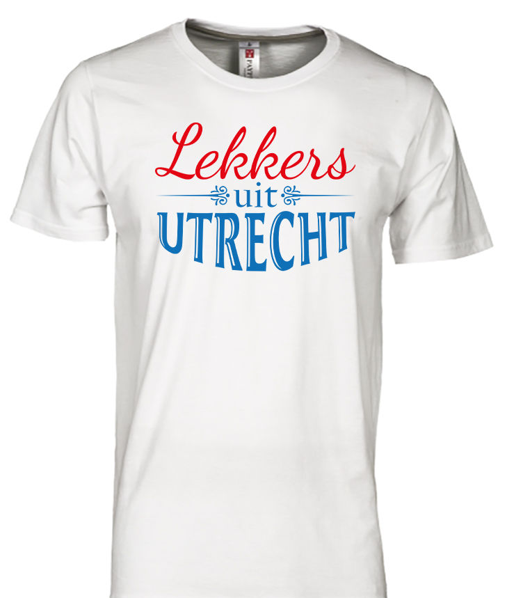 T-shirt UTRECHT Lekkers Multi Heren