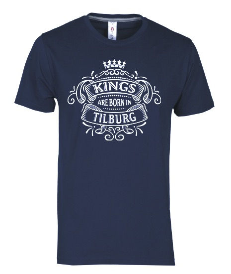 Thumbnail: T-shirt TILBURG Kings Wit Heren