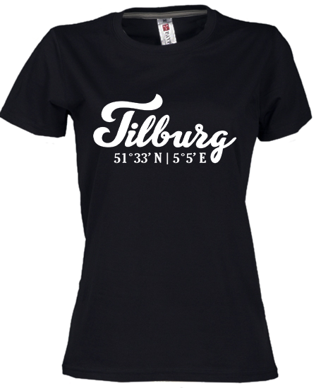 Thumbnail: T-shirt TILBURG coördinaten Wit Dames