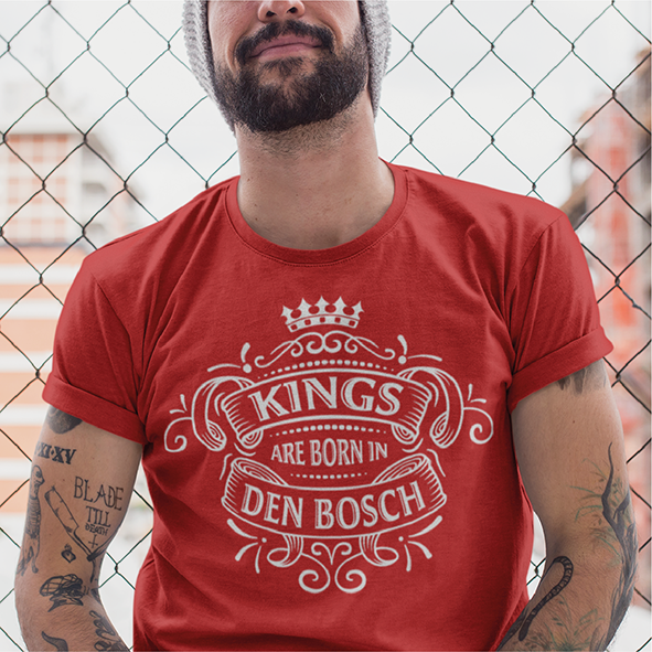 DEN BOSCH Kings Wit T-shirt Heren.png