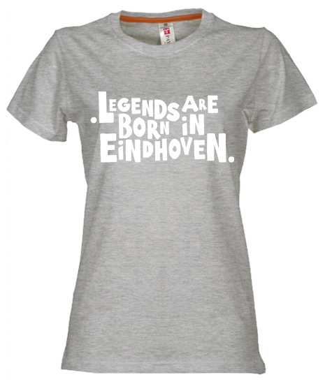 Thumbnail: T-shirt EINDHOVEN Legends Wit Dames