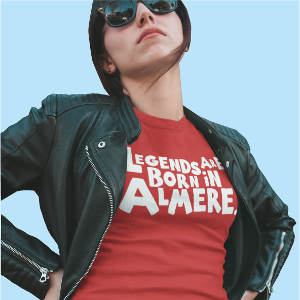 Almere T-shirt Legends Wit Dames.png