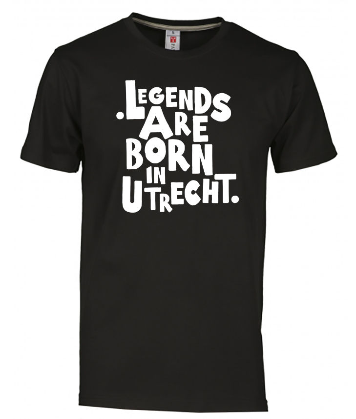 T-shirt UTRECHT Legends Wit Heren
