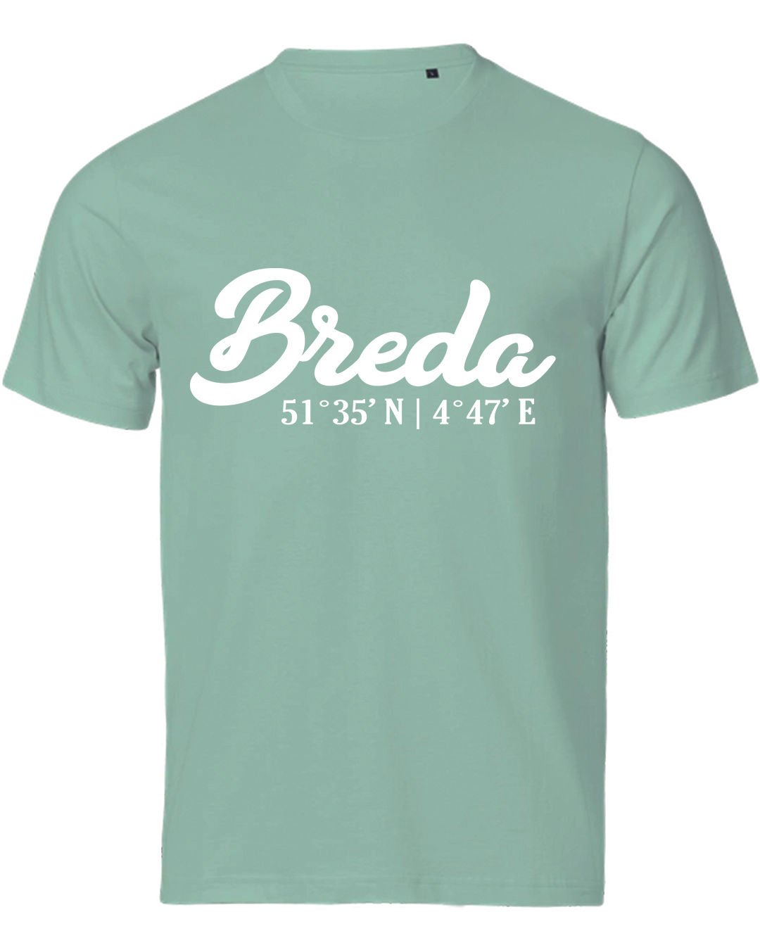 BREDA T-shirt coördinaten mint-wit