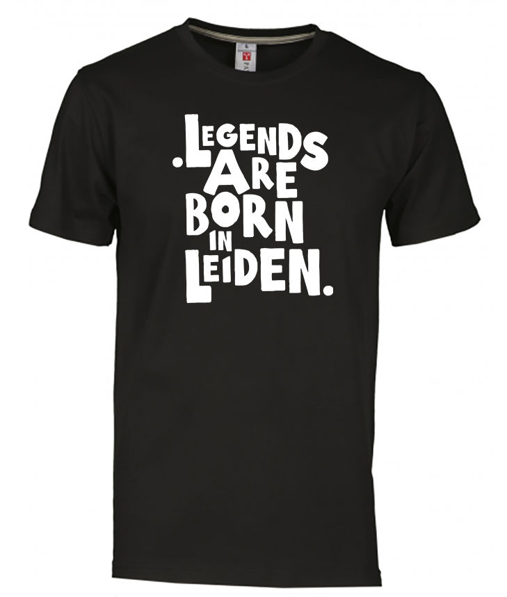 T-shirt LEIDEN Legends Wit Heren