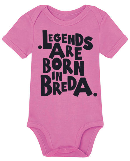 BREDA rompertje Legends roze-zwart