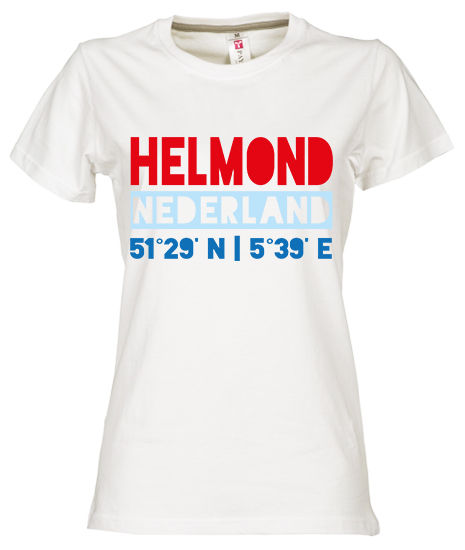 T-shirt HELMOND NL coördinaten Multi Dames