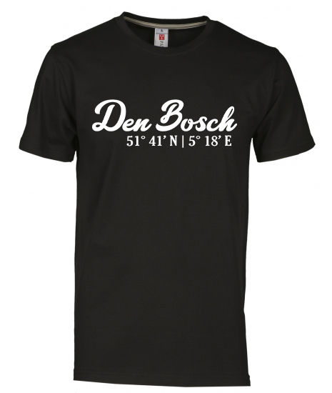 Thumbnail: T-shirt DEN BOSCH coördinaten Wit Heren
