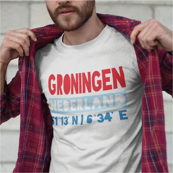 GRONINGEN T-shirt NL Co Multi Heren.png