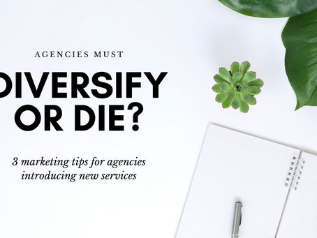 Agencies must diversify or die?