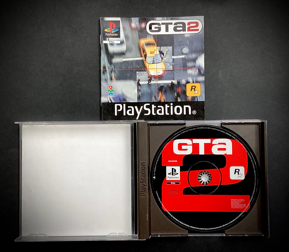 Thumbnail: Grand Theft Auto 2 (GTA2) PlayStation 1 Game (EU)