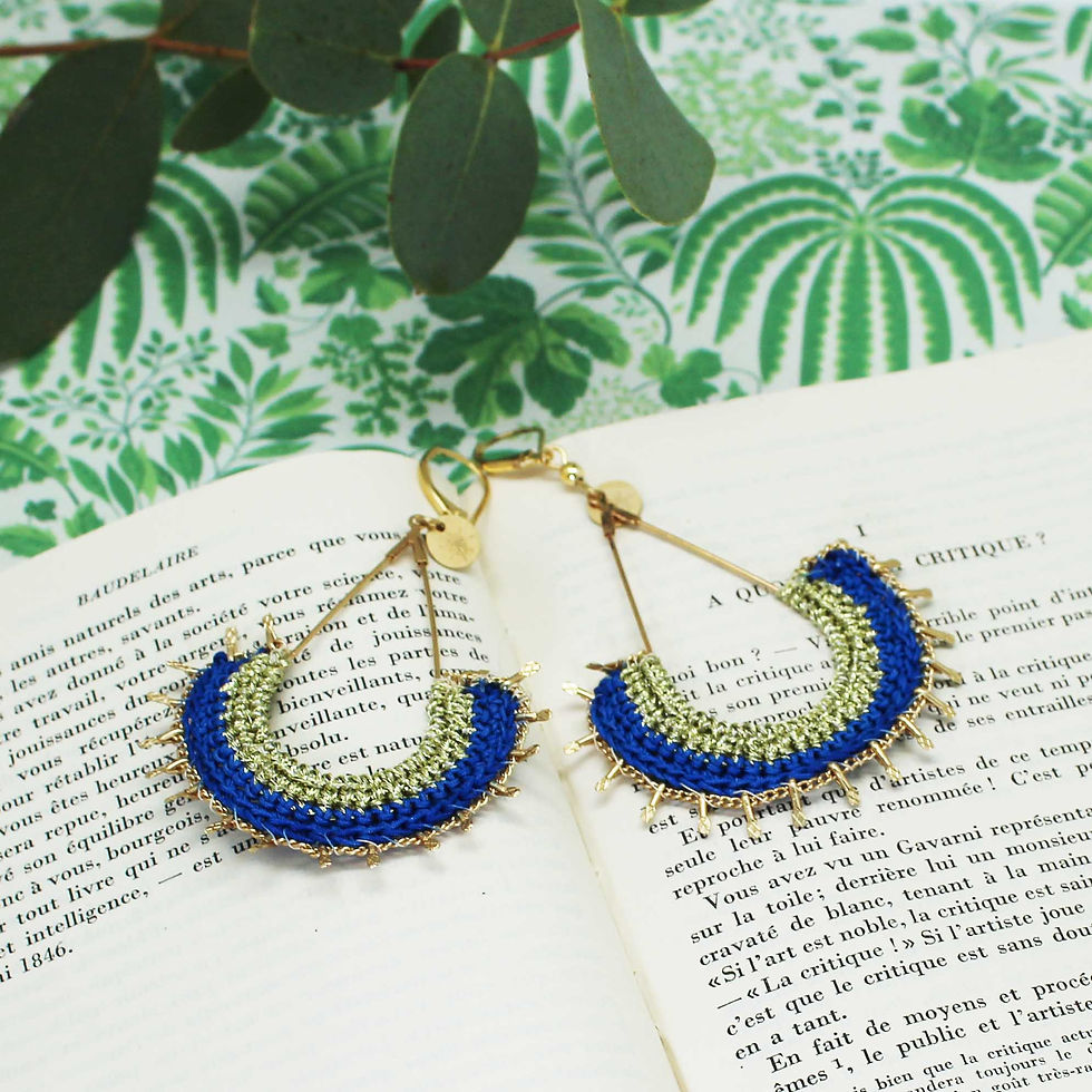 Miniature : Boucles d'oreilles Galatée