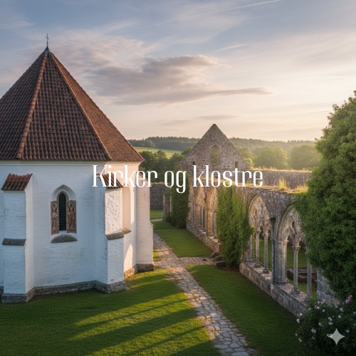 Kirker og klostre