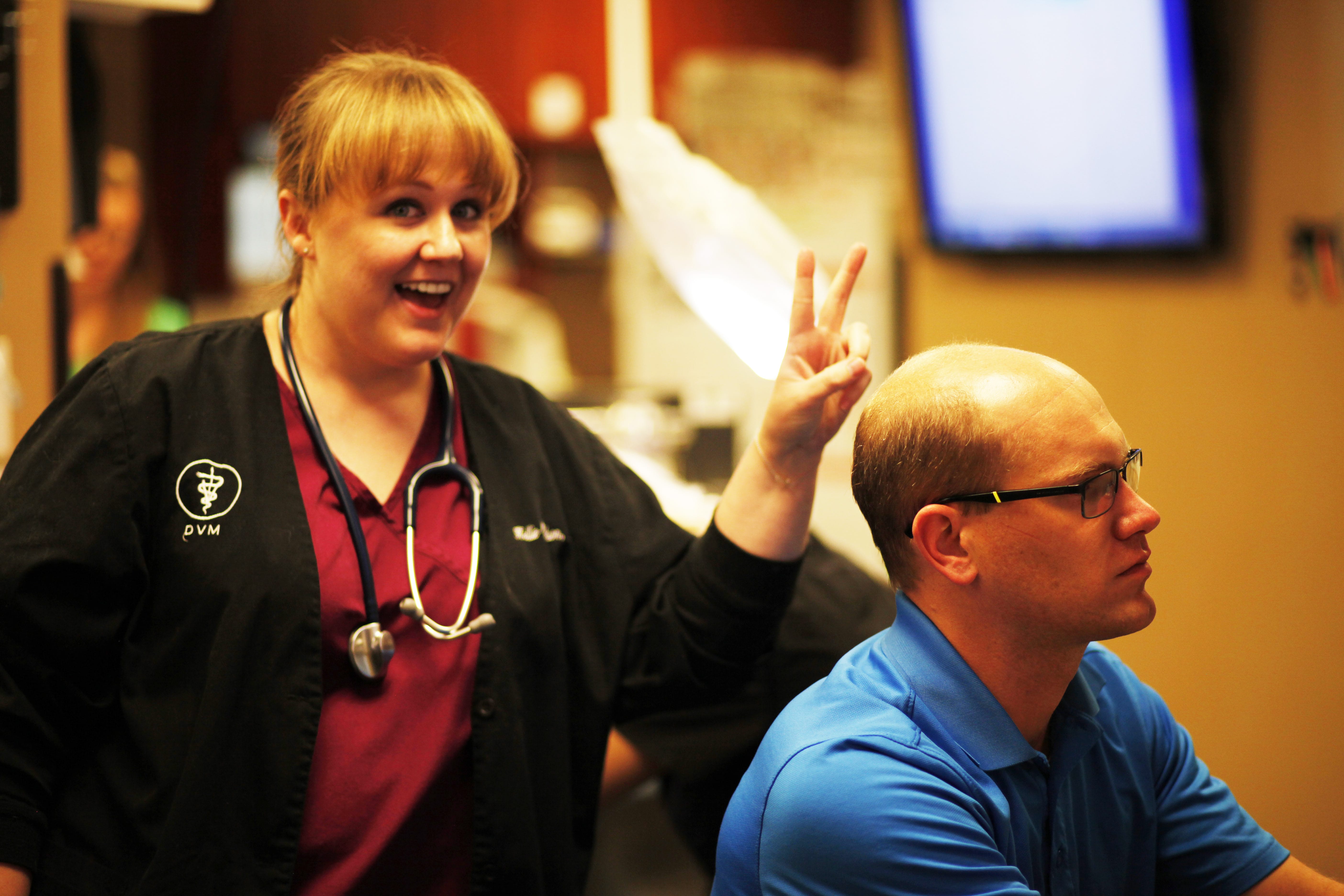 Dr. Dodson and Dr. Schilling
