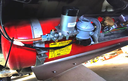 LPG Under slung tank