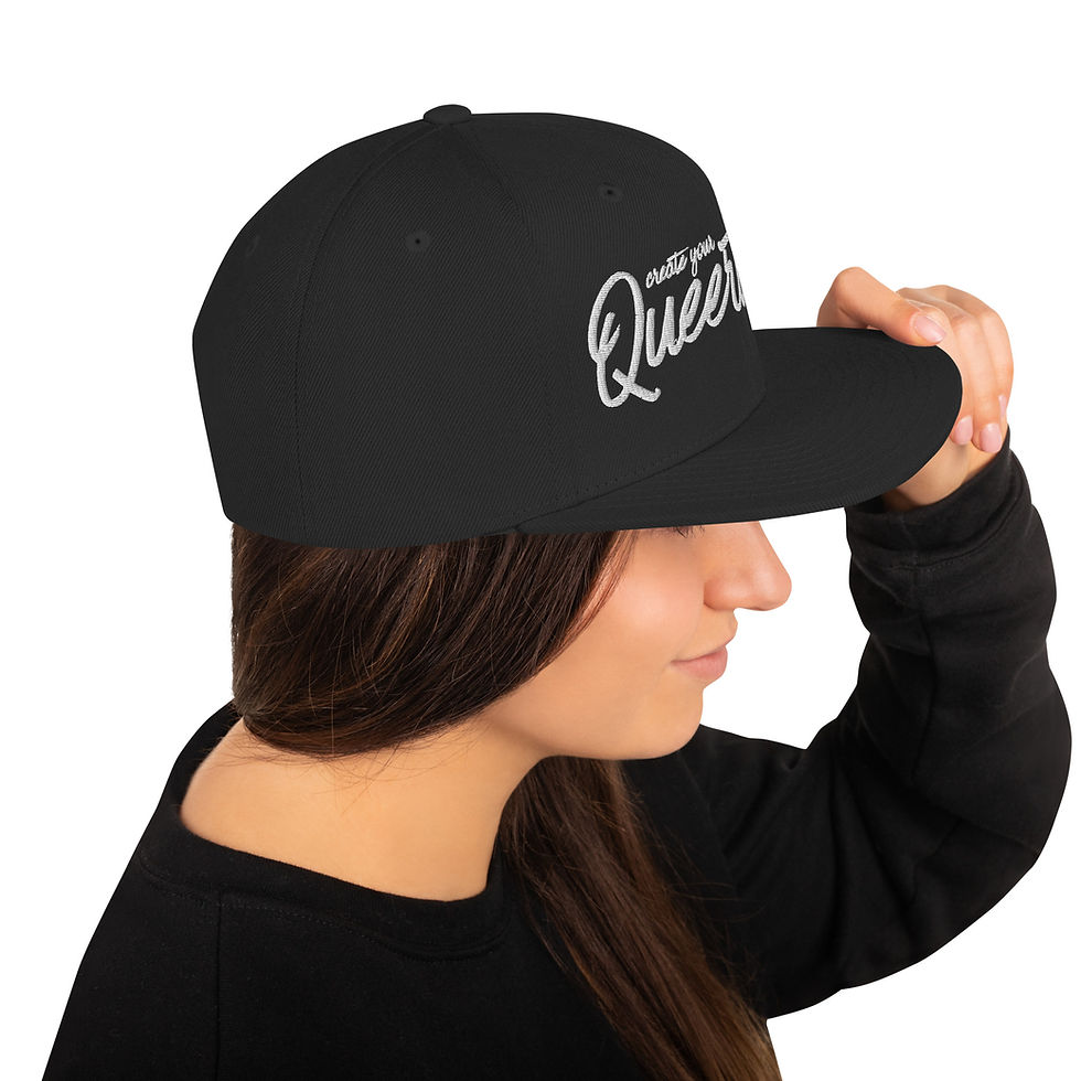 Thumbnail: QUEERTOPIA MESH BACK SNAPBACK