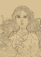 GirlWithRoses_01_RoughLineart.png