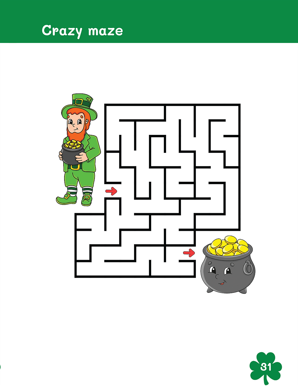 Thumbnail: Fun-4-Kids Happy St. Patrick’s Day Activity Book