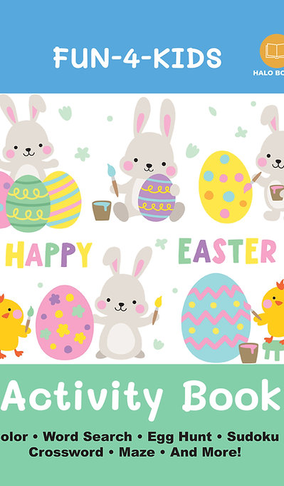 Fun-4-Kids Happy Easter Children's Activity Book