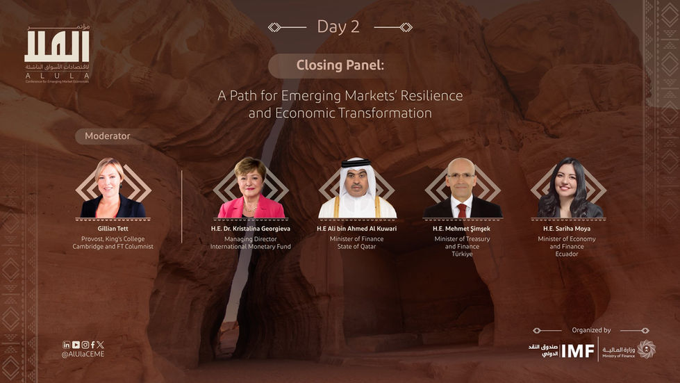 AlUla Conference on Emerging Market Economies (EME)8–9 February 2026 12