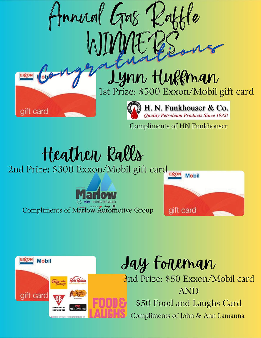 Gas Raffle 2023 | Mysite