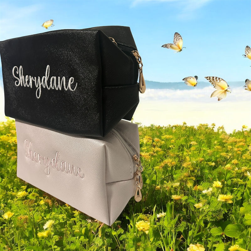 Miniature : Pochette Sherydane brodée