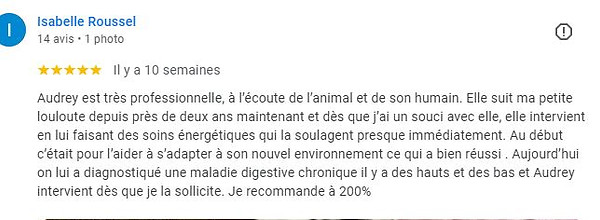 Avis Isabelle Roussel