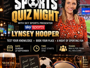 Sports Quiz Night with Lynsey Hooper