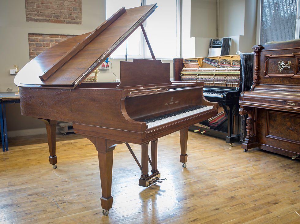 Thumbnail: anna-piano-fortepian-steinway-brązowy-14