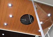 Overhead ceiling layout.