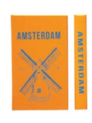 Thumbnail: Canvas Book Storage Boxes w/ City Name, 4 Styles, 2 sizes