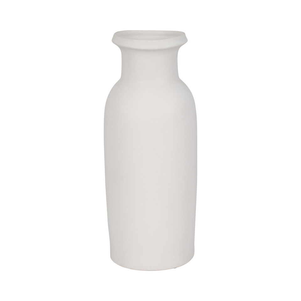 Thumbnail: 20"H Tall Slim Vase, White