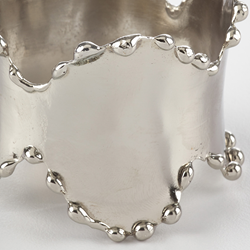 Thumbnail: 4pc Silver Classic Design Napkin Rings
