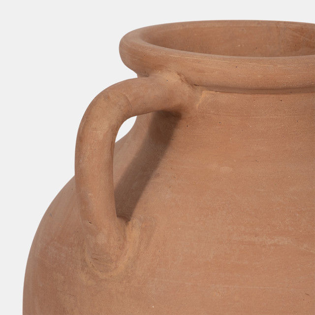 Thumbnail: Terracotta Vase with Handles