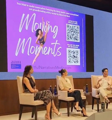 Alicia Graf Mack with Misty Copeland at J.P. Morgan