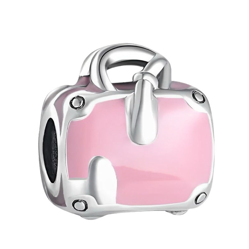 Thumbnail: Pink Luggage Charm