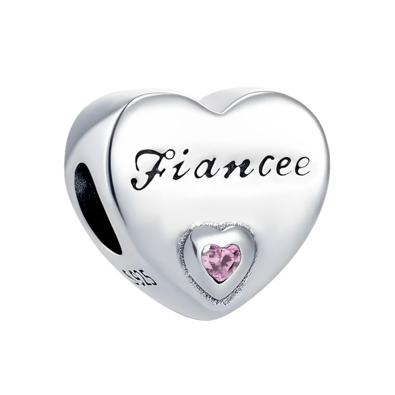 Fiancee Heart Charm