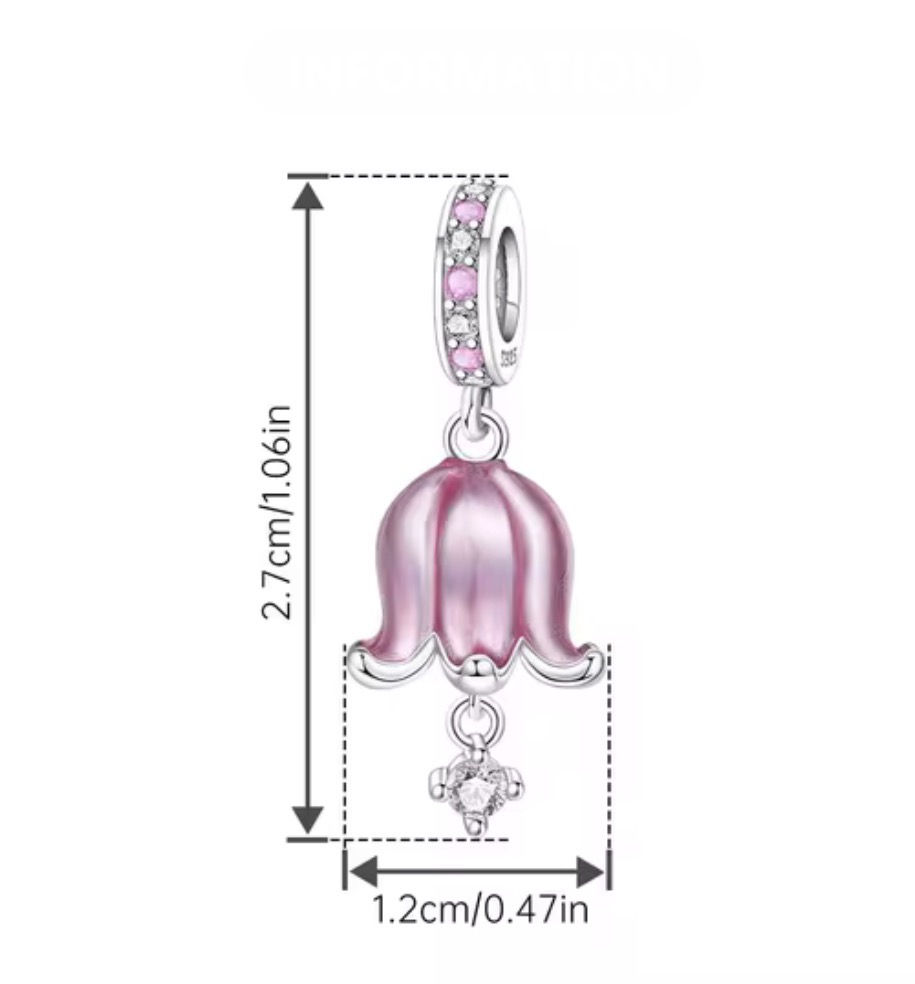 Thumbnail: Lily of the Valley Dangle Charm