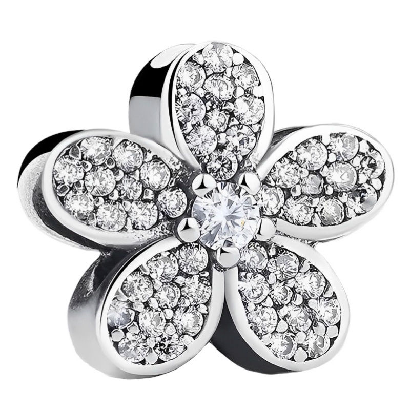 Linx Paved Zircon Flower Charm