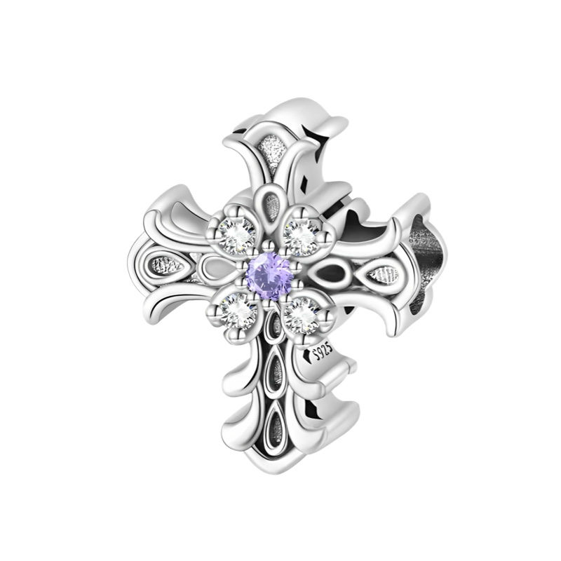Intricate Cross Charm