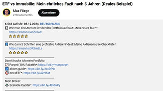 Max Fliege auf YouTube Affiliate Marketing
