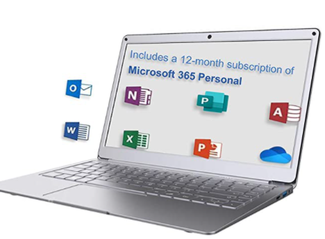 섬네일: Windows 10 Laptop, Traditional Laptop Computers 13.3'' Mini Laptop Intel N3350