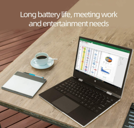 섬네일: Jumper 11.6 inch Touchscreen Laptop 6GB RAM, 128GB eMMC 360 Degree Convertible