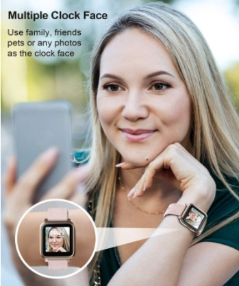 섬네일: Smart Watch for Men Women, Fitness Tracker Watch with Heart Rate Monitor Blood O