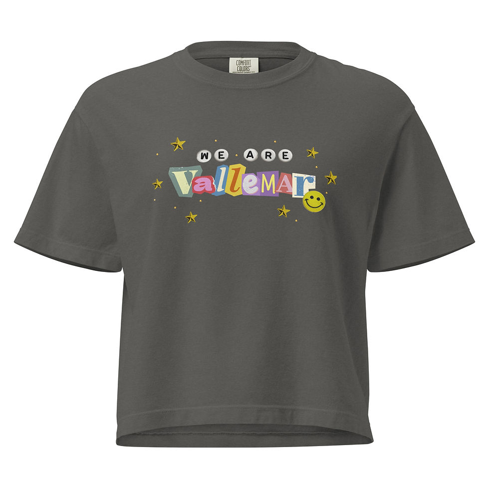 Thumbnail: We Are Vallemar Women’s heavyweight boxy tee