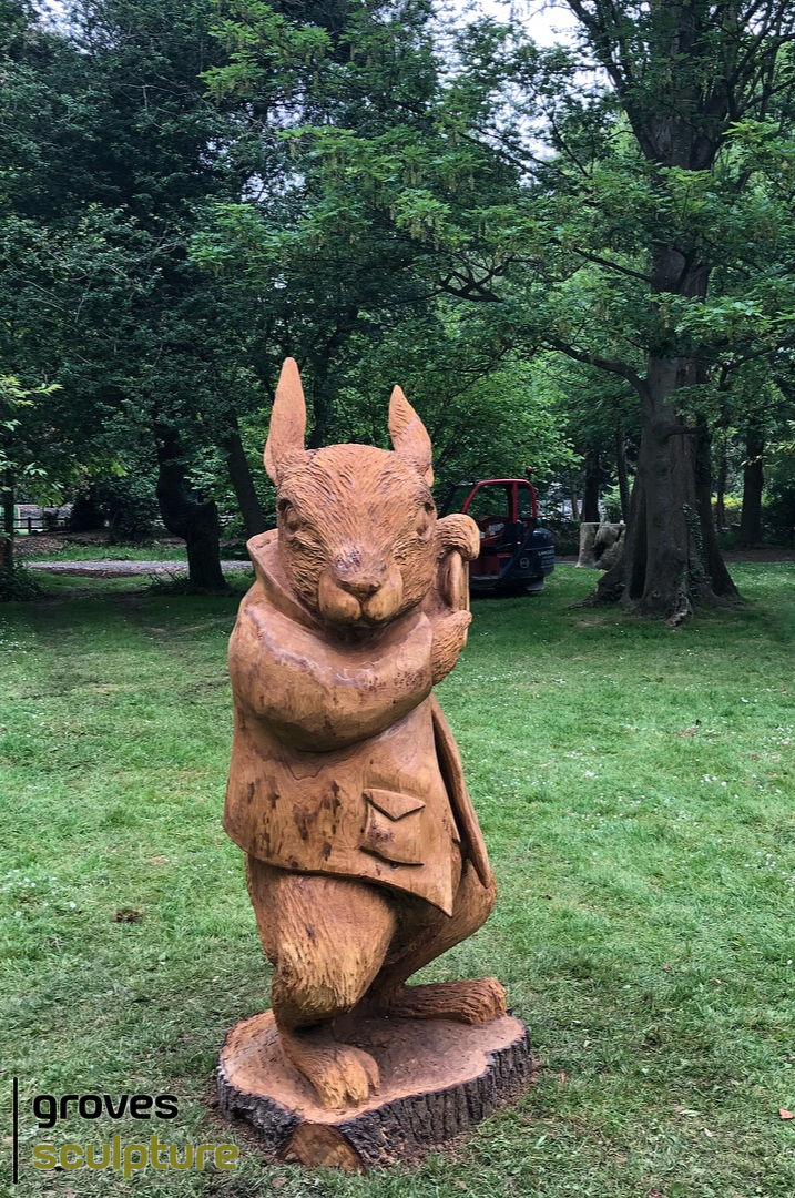 Photograph of the White Rabbit insitu.