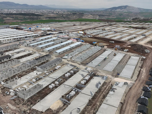 Prefabricated housing project in Türkiye's Adıyaman ramps up after quake, floods