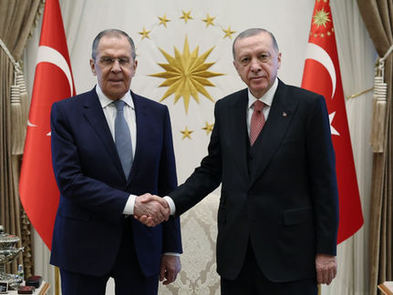 Erdoğan receives Russian FM Lavrov for talks