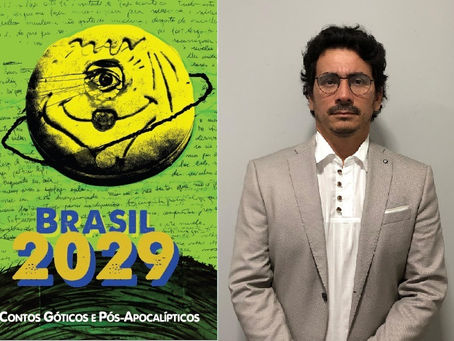 Paraense é um dos autores de "Brasil 2029: Contos Góticos e Pós Apocalípticos"